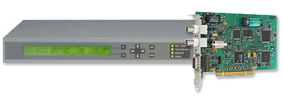 Lantime NTP Zeitserver Serie M300, M600 und GPS170PCI GPS PCI-X slotcard
