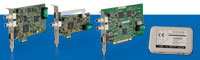 PCI und PCIe Generatoren und Empfänger, USB Zeitcodeempfänger