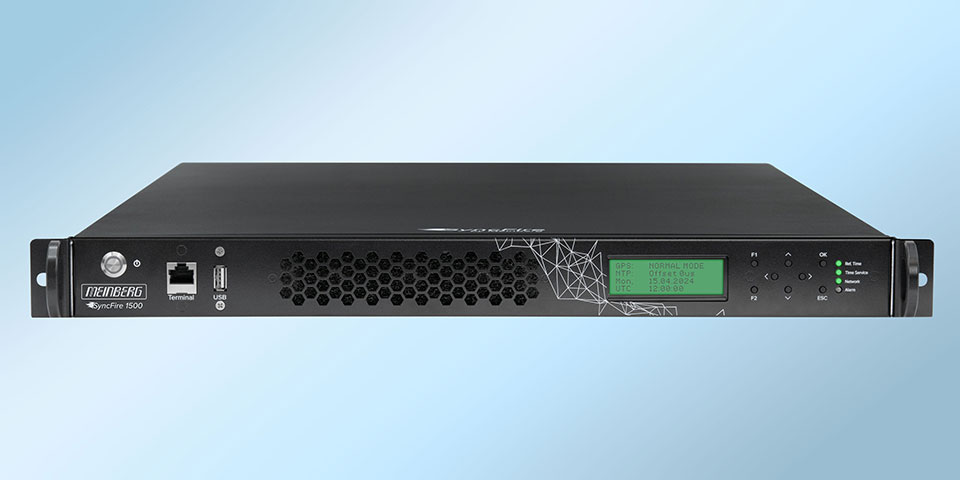 SyncFire 1500: Ultra-High-Performance NTP Time Server