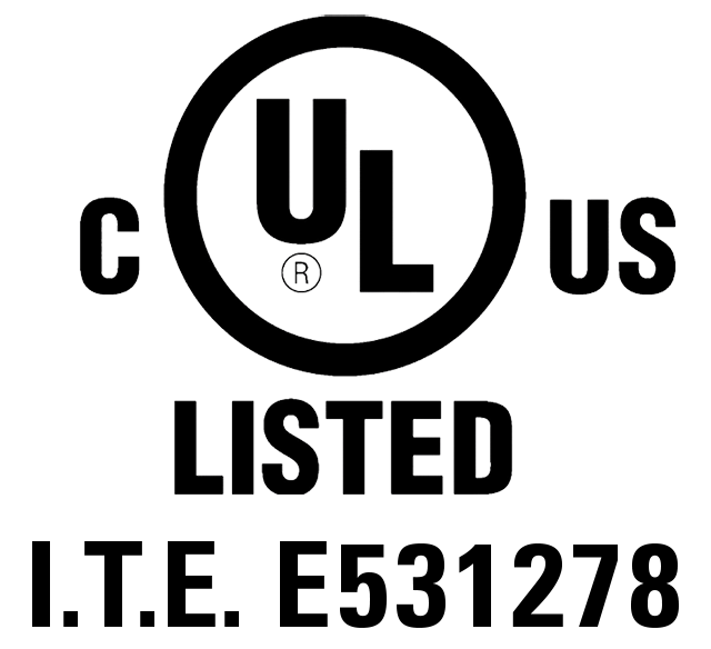 Audio/Video, Information and Communication Technology Equipment Certified for USA und Canada