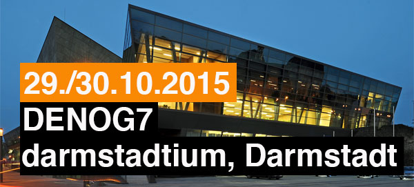 7. DENOG-Meeting in Darmstadt
