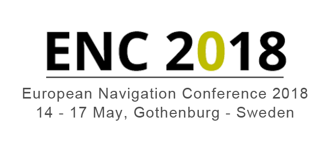 ENC 2018 - The European Navigation Conference, Gothenburg, Sweden