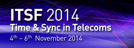 International Telecom Sync Forum (ITSF) 2014 in Budapest