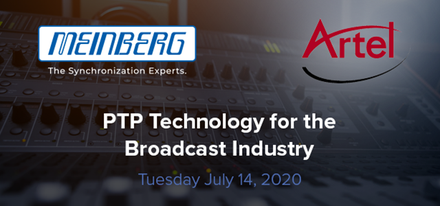 Virtual Partner Event of Meinberg and Artel