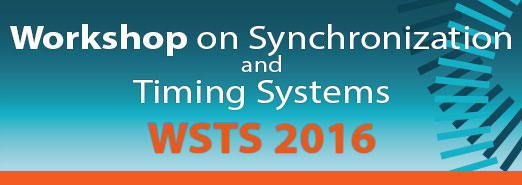 WSTS 2016 -  Workshop on Synchronization in Telecommunication Systems