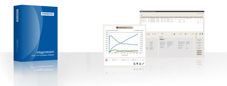 MEINBERG NTP / PTP Protokoll Simulation