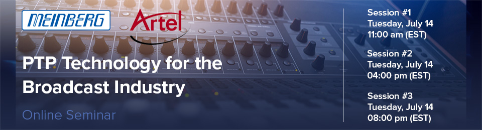 Virtual Meetings - Synchronization solutions for the professional broadcast industry