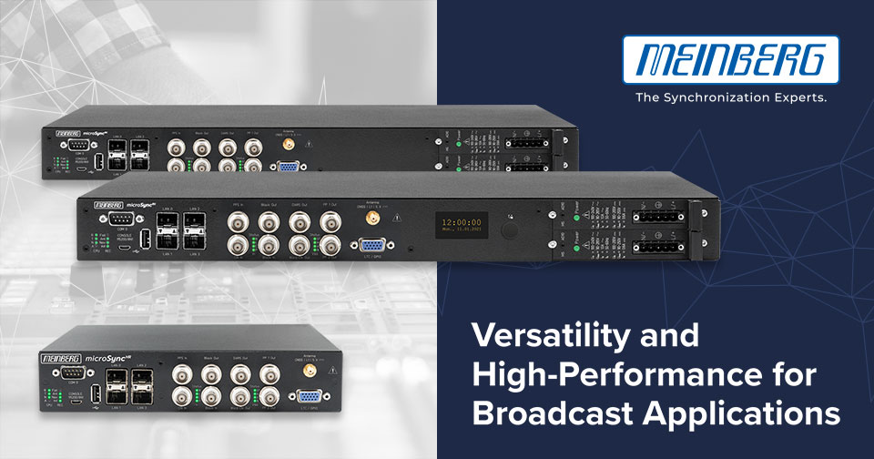 microSync Broadcast models