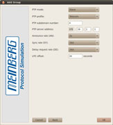 Creation of PTP Unicast slaves