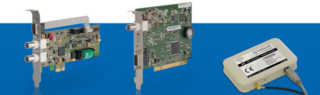 Product Image PCI / USB Clocks