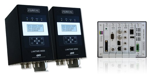 Time and Frequency 35mm for Synchronization DIN Railmount Modular