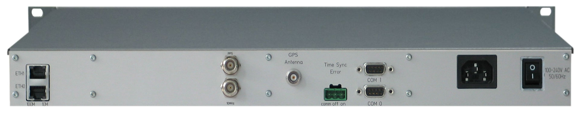 LANTIME M300 NTP Time Server Rear View